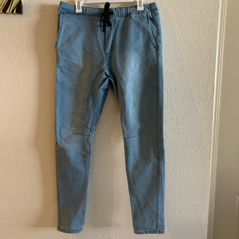 Men’s Streach Denim Joggers size 34